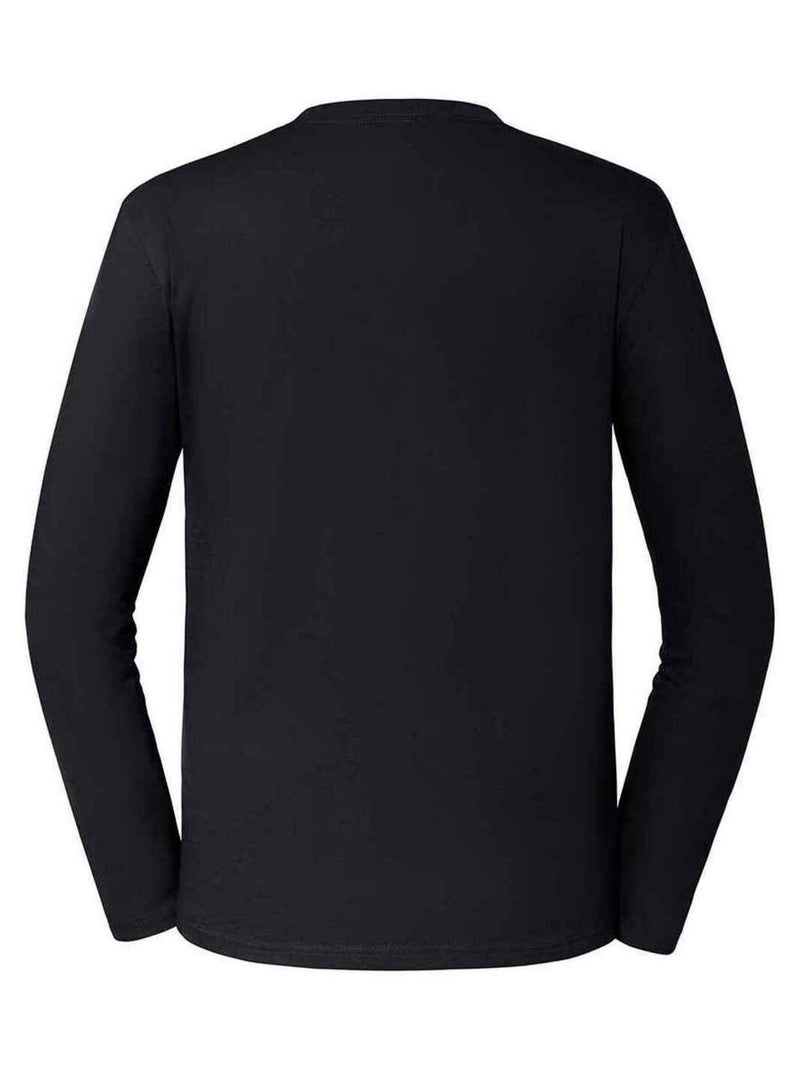 Russell - T-shirt manches longues Noir - Kiabi