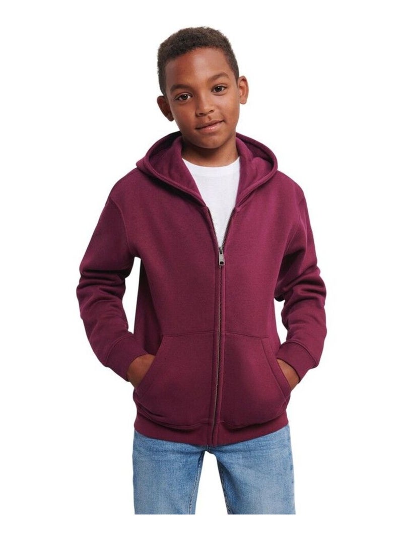 Russell - Veste à capuche AUTHENTIC Bordeaux - Kiabi