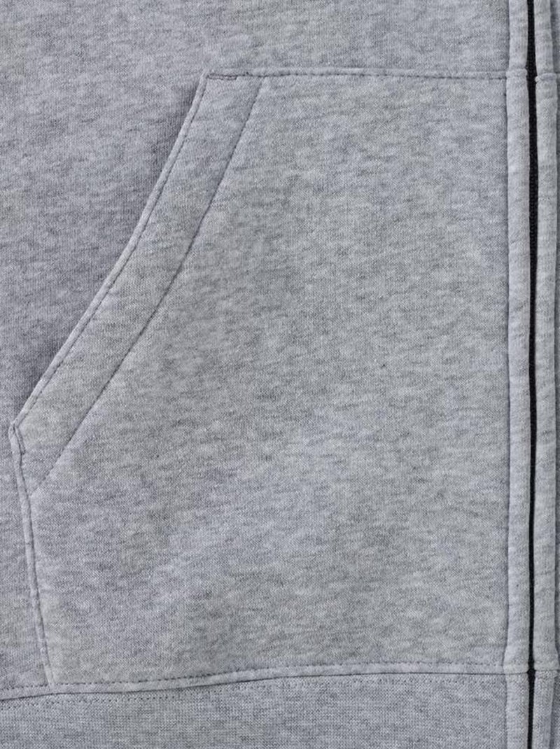 Russell - Veste à capuche AUTHENTIC Gris clair - Kiabi