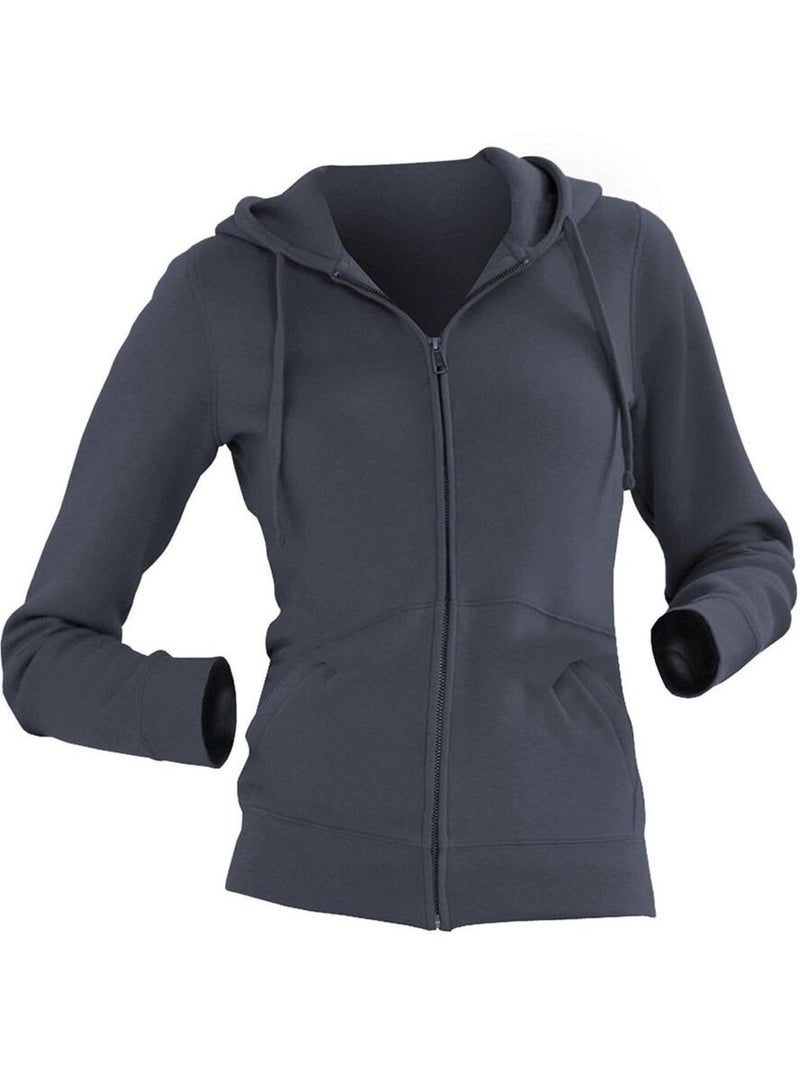 Russell - Veste à capuche AUTHENTIC Gris foncé - Kiabi