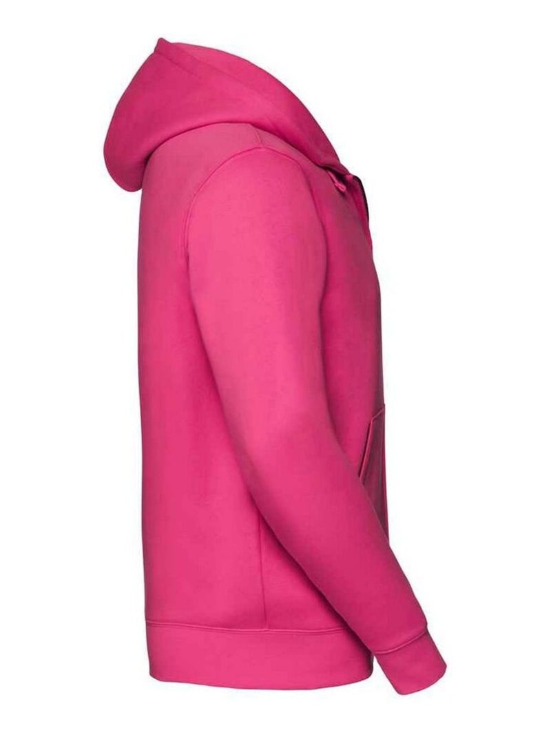 Russell - Veste à capuche AUTHENTIC Rose fushia - Kiabi