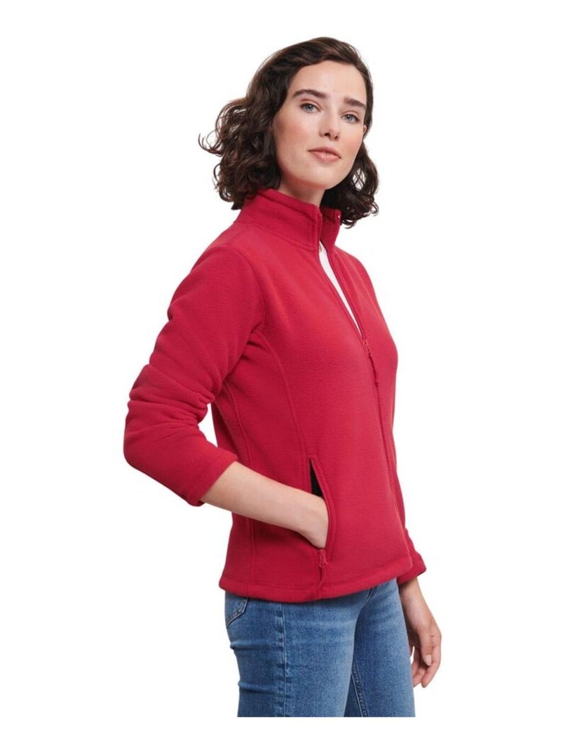 Russell - Veste polaire extérieur Rouge tomate - Kiabi