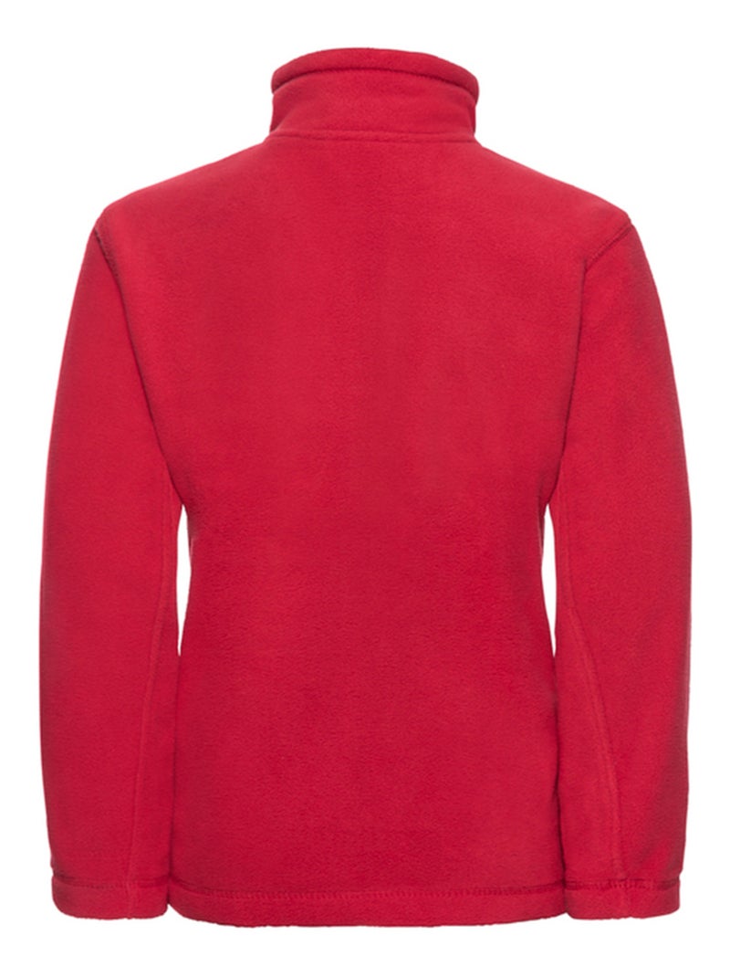 Russell - Veste polaire extérieur Rouge tomate - Kiabi