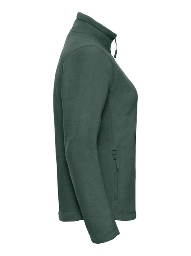 Russell - Veste polaire extérieur Vert bouteille - Kiabi