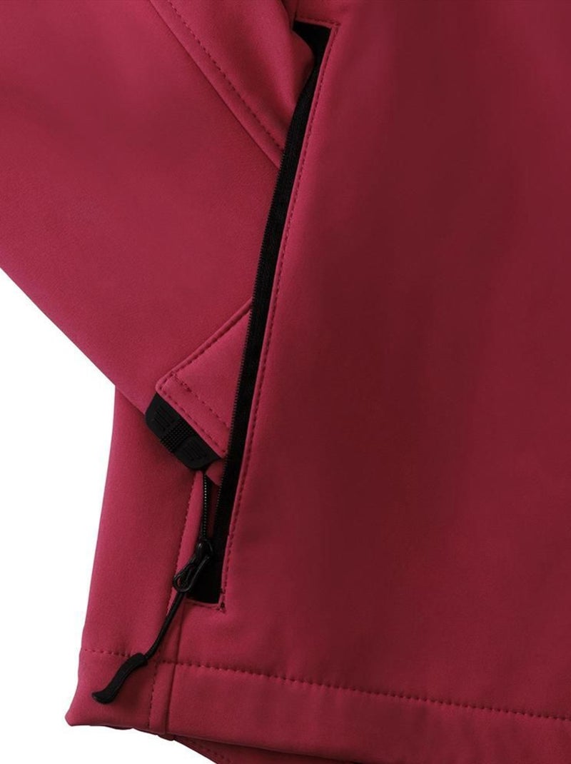 Russell - Veste sans manches en Softshell Rouge - Kiabi