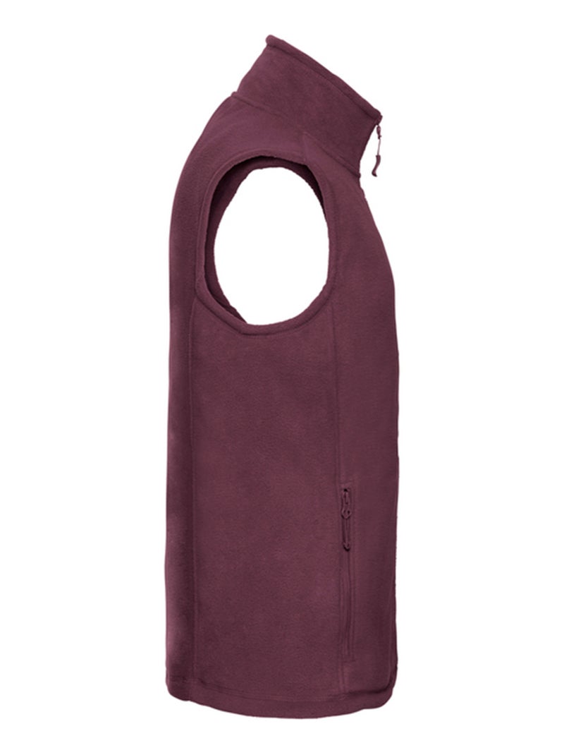 Russell - Veste sans manches extérieur Bordeaux - Kiabi