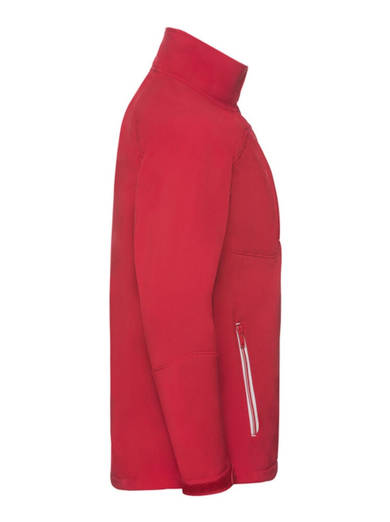Russell - Veste softshell Rouge tomate - Kiabi