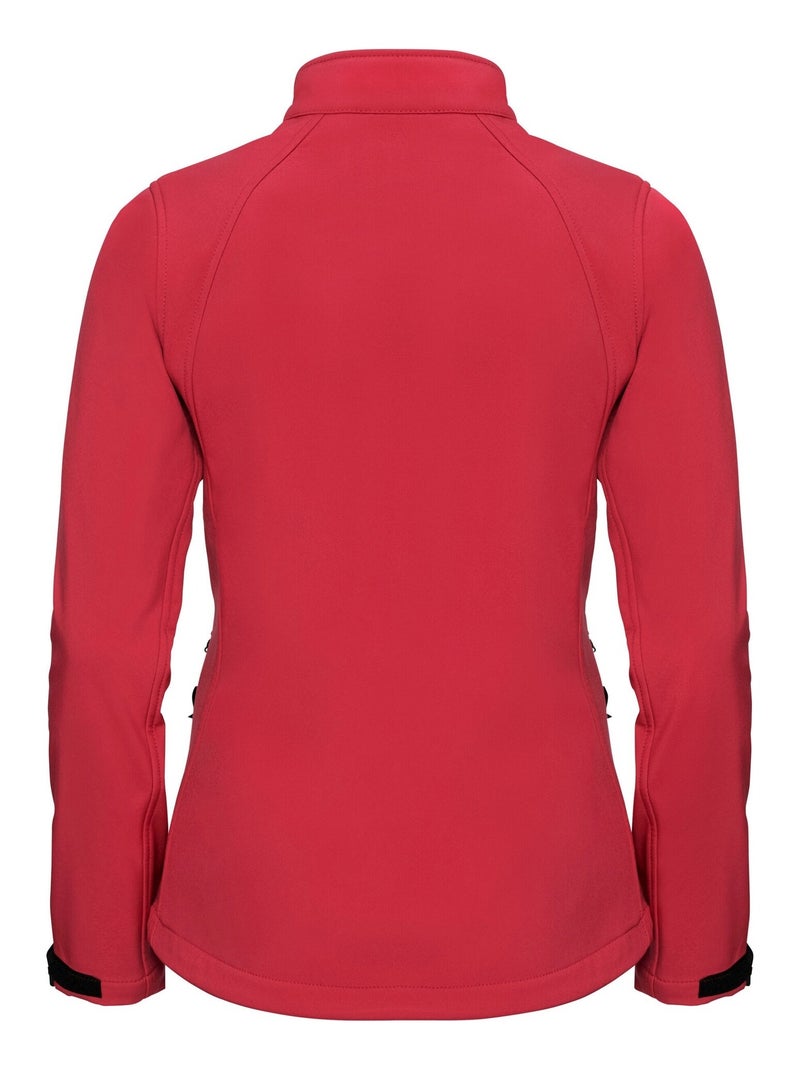 Russell - Veste softshell Rouge tomate - Kiabi