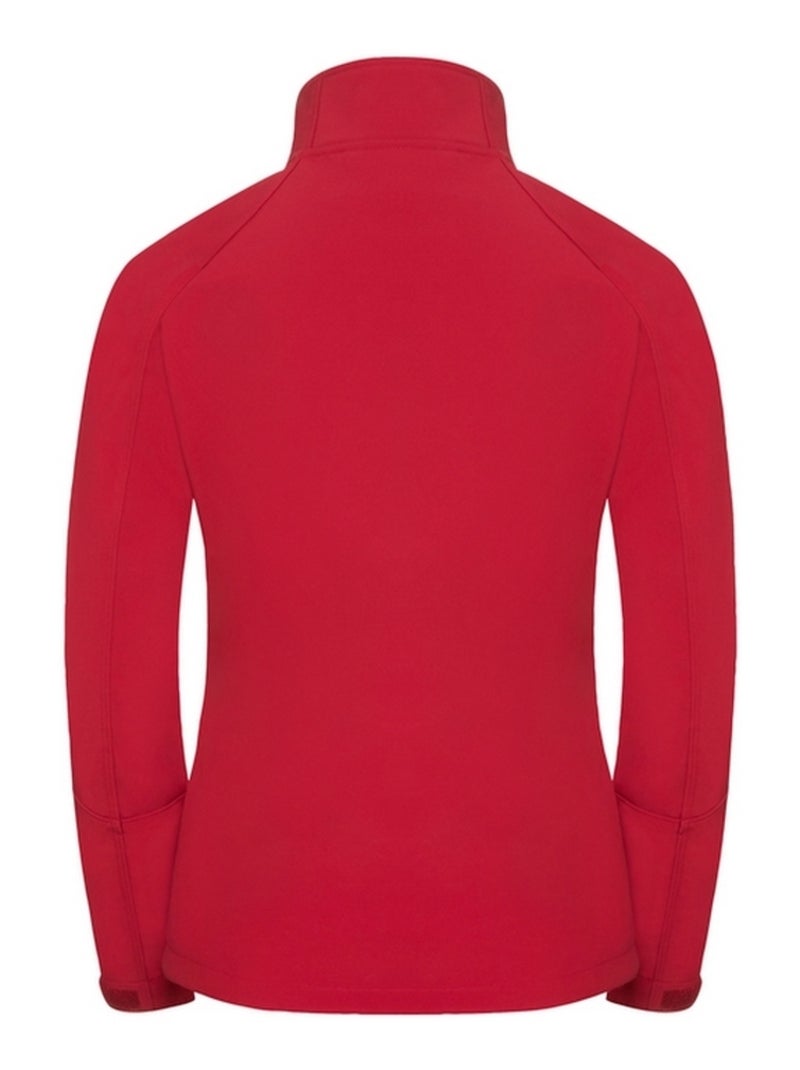 Russell - Veste softshell Rouge tomate - Kiabi
