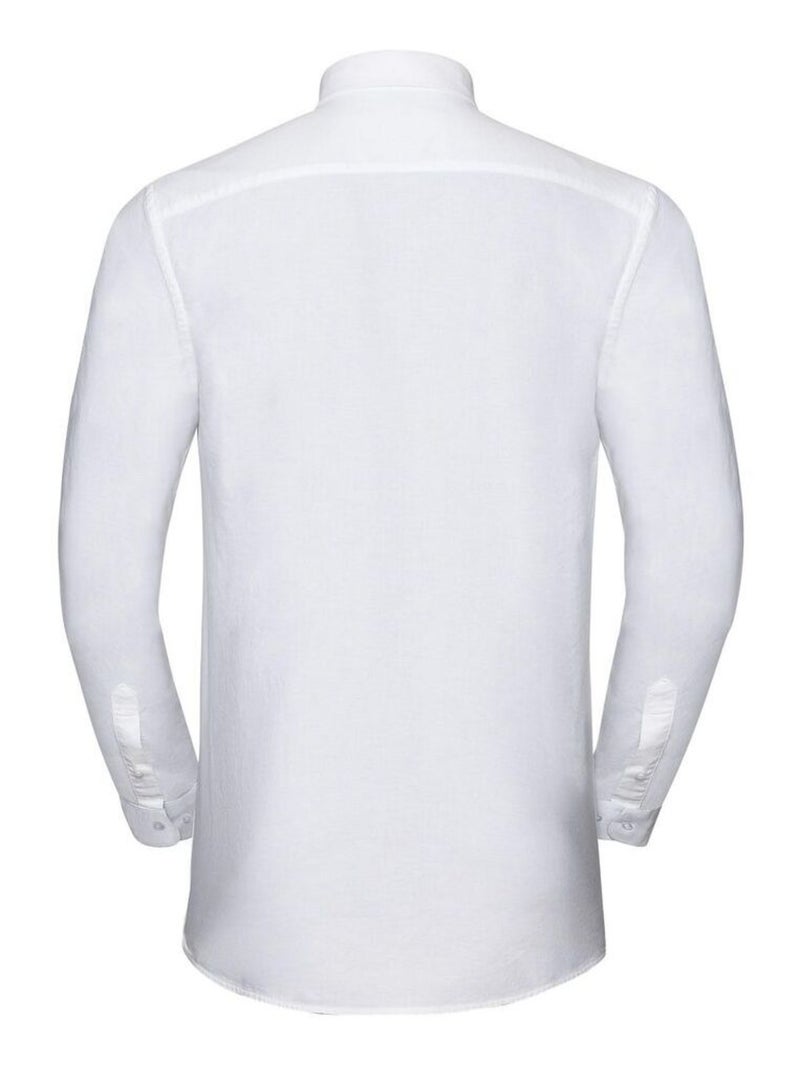 Russell Collection - Chemise Blanc Bleu - Kiabi