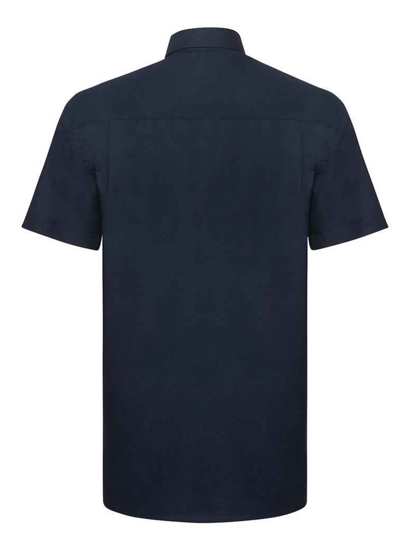 Russell Collection - Chemise CLASSIC Bleu marine - Kiabi