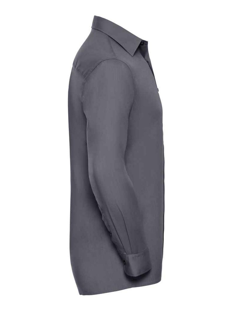 Russell Collection - Chemise CLASSIC Gris foncé - Kiabi