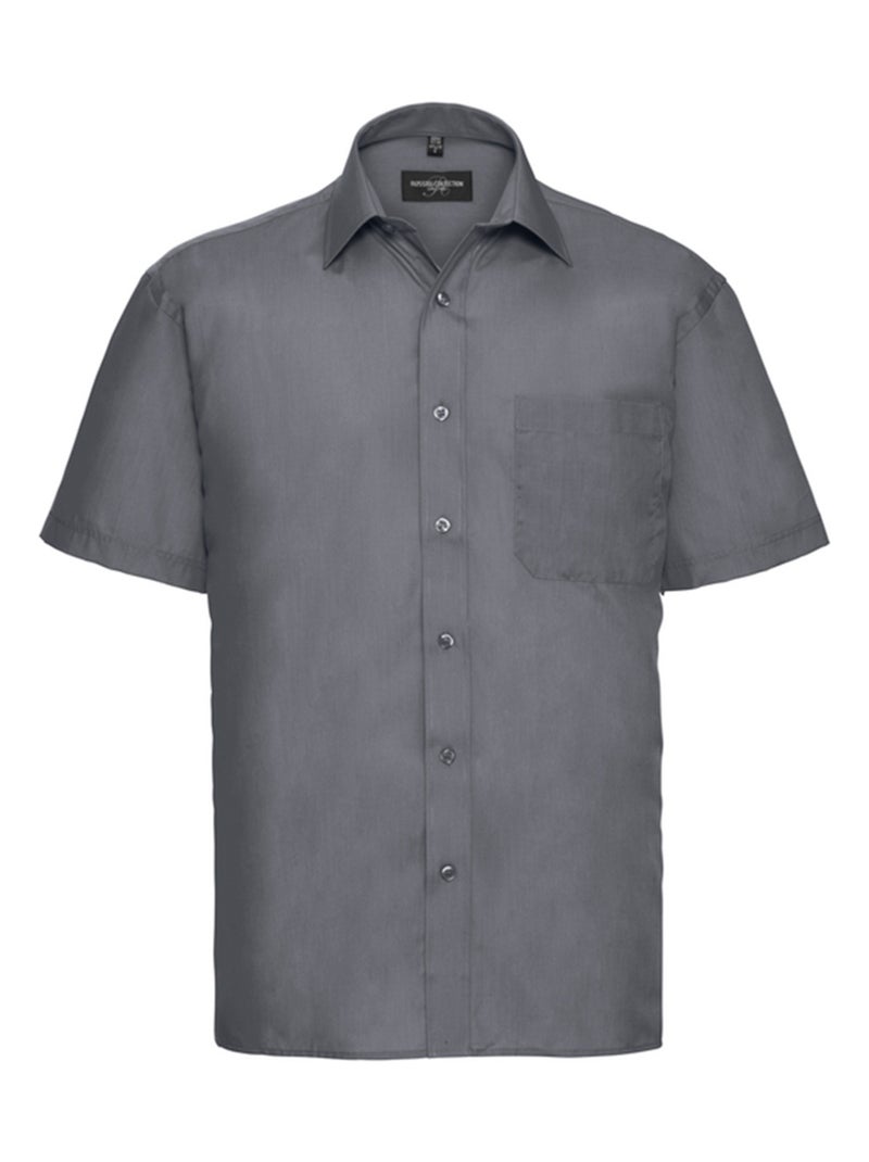 Russell Collection - Chemise CLASSIC Gris foncé - Kiabi