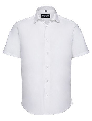 Russell Collection - Chemise manches courtes