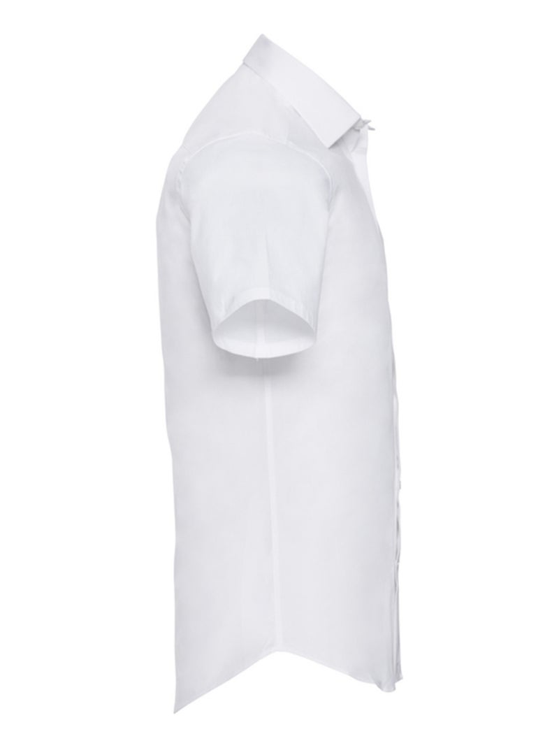 Russell Collection - Chemise manches courtes Blanc - Kiabi