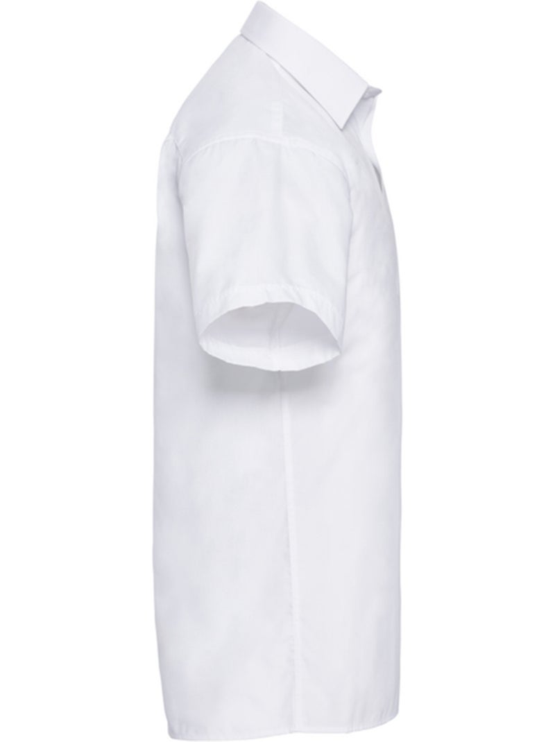 Russell Collection - Chemise manches courtes CLASSIC Blanc - Kiabi