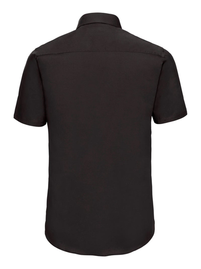 Russell Collection - Chemise manches courtes Noir - Kiabi