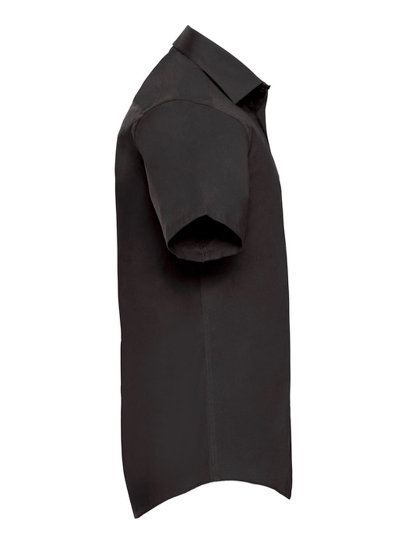 Russell Collection - Chemise manches courtes Noir - Kiabi