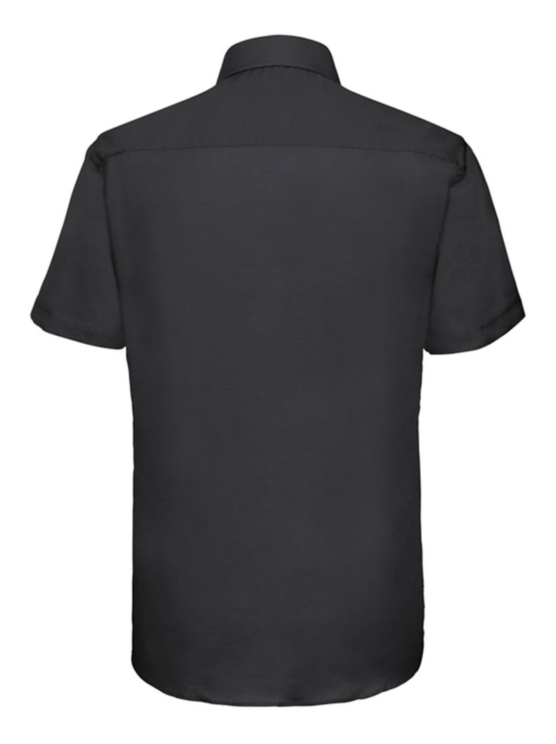 Russell Collection - Chemise manches courtes Noir - Kiabi