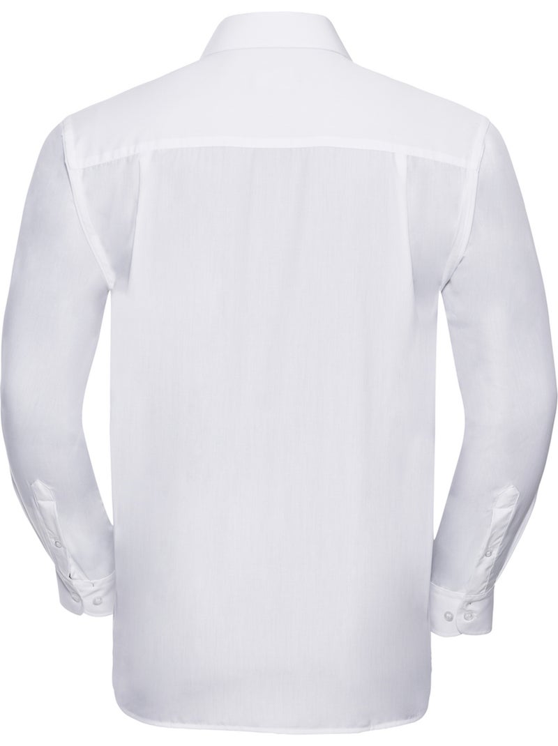 Russell Collection - Chemise manches longues CLASSIC Blanc - Kiabi
