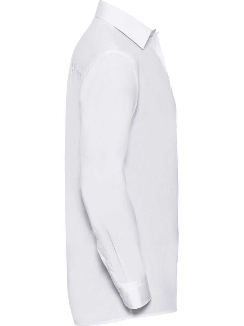 Russell Collection - Chemise manches longues CLASSIC Blanc - Kiabi
