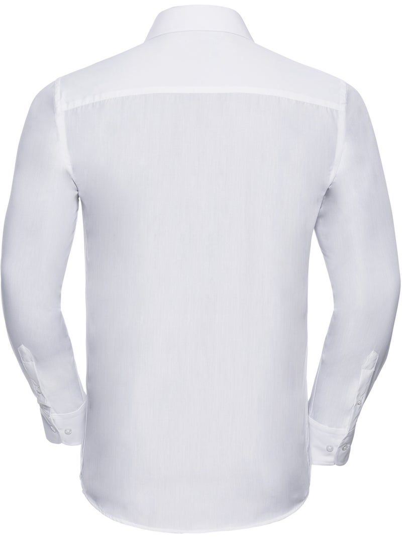 Russell Collection - Chemise manches longues CLASSIC Blanc - Kiabi