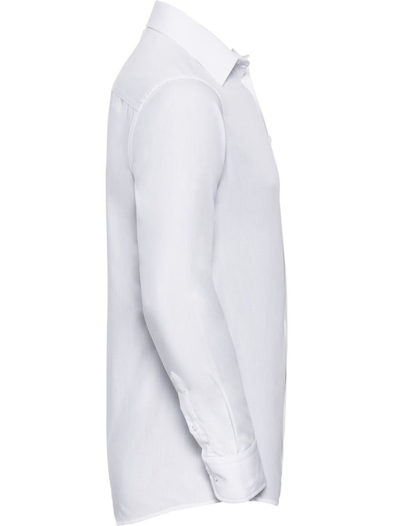 Russell Collection - Chemise manches longues CLASSIC Blanc - Kiabi