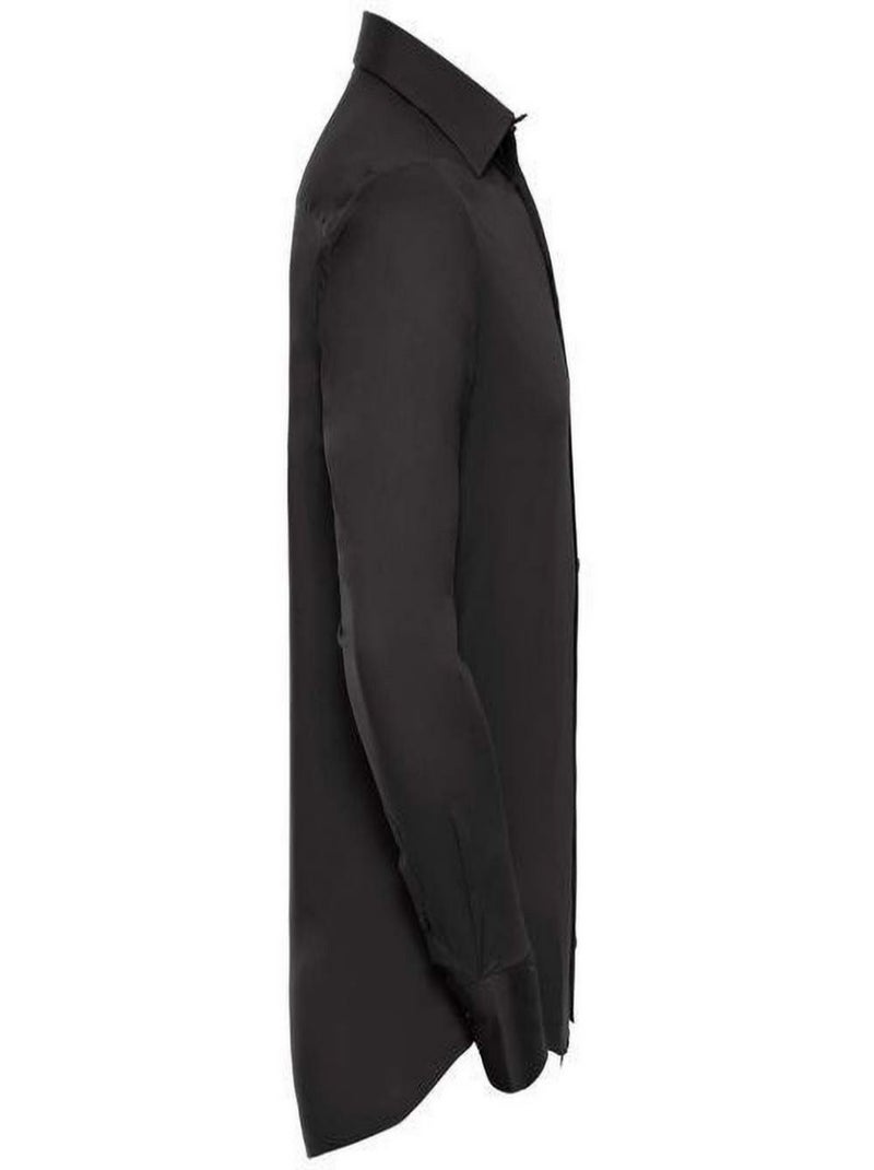 Russell Collection - Chemise manches longues Noir - Kiabi