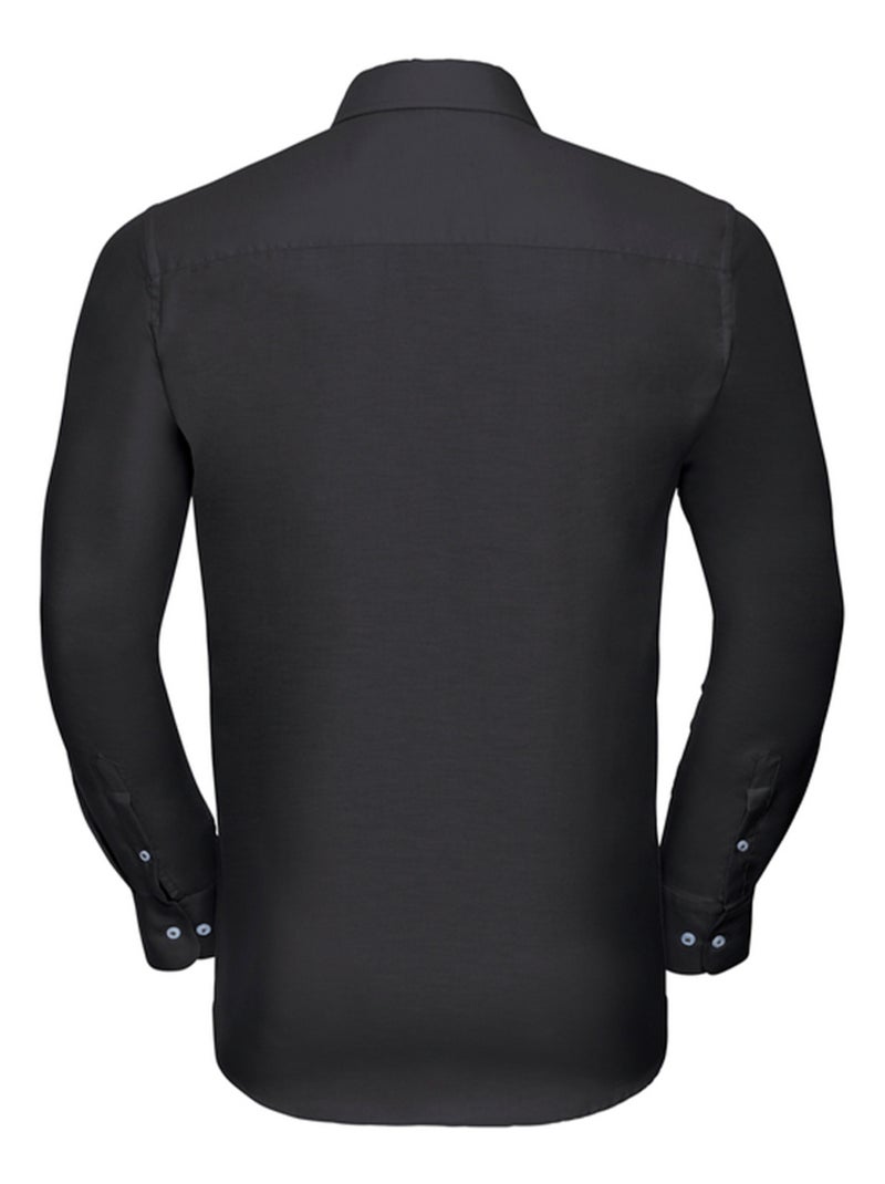 Russell Collection - Chemise manches longues Noir - Kiabi