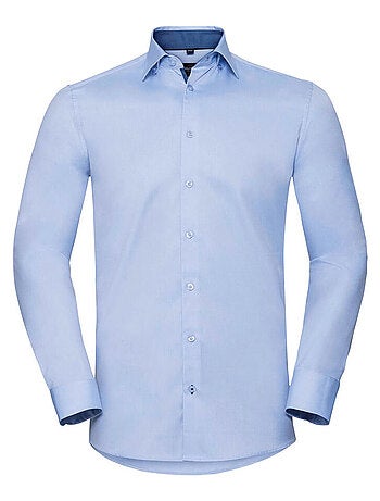 Russell Collection - Chemise motif/style Contrasté