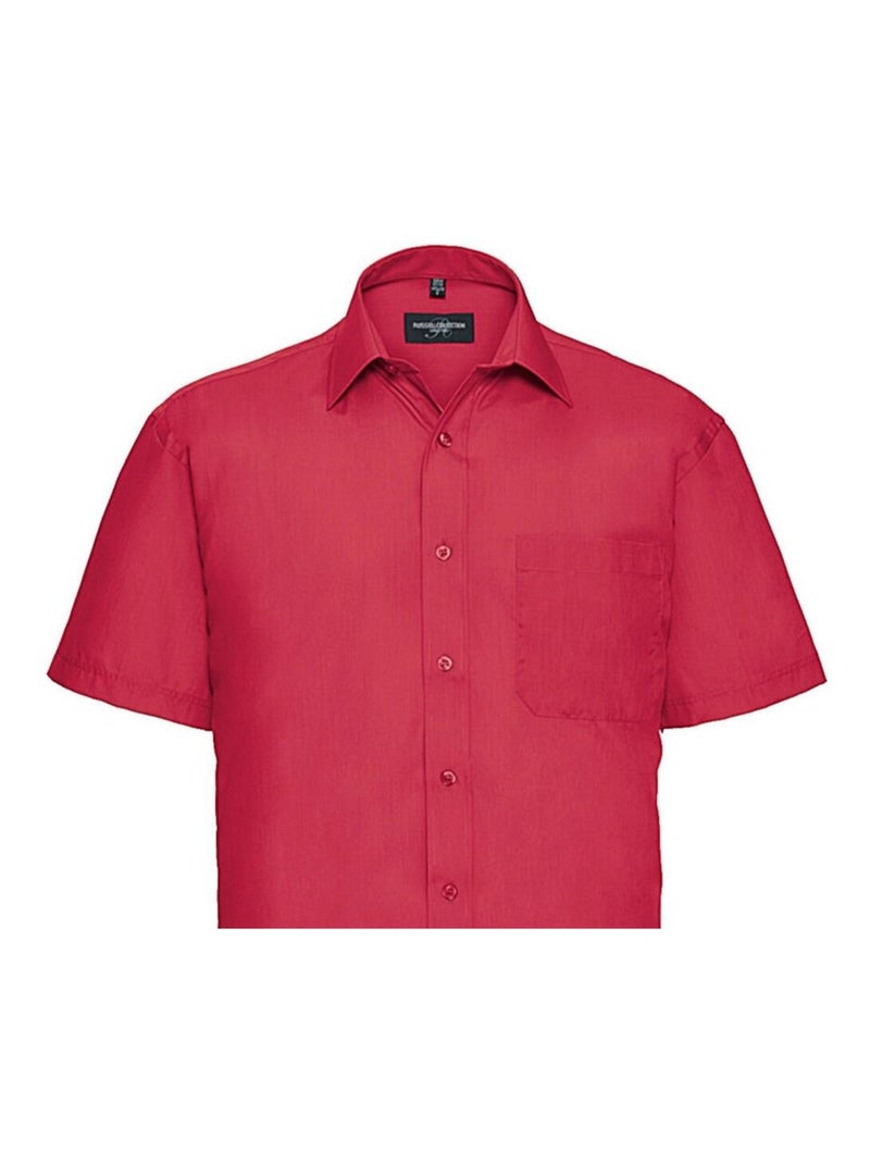 Russell Collection - Chemise Rouge tomate - Kiabi