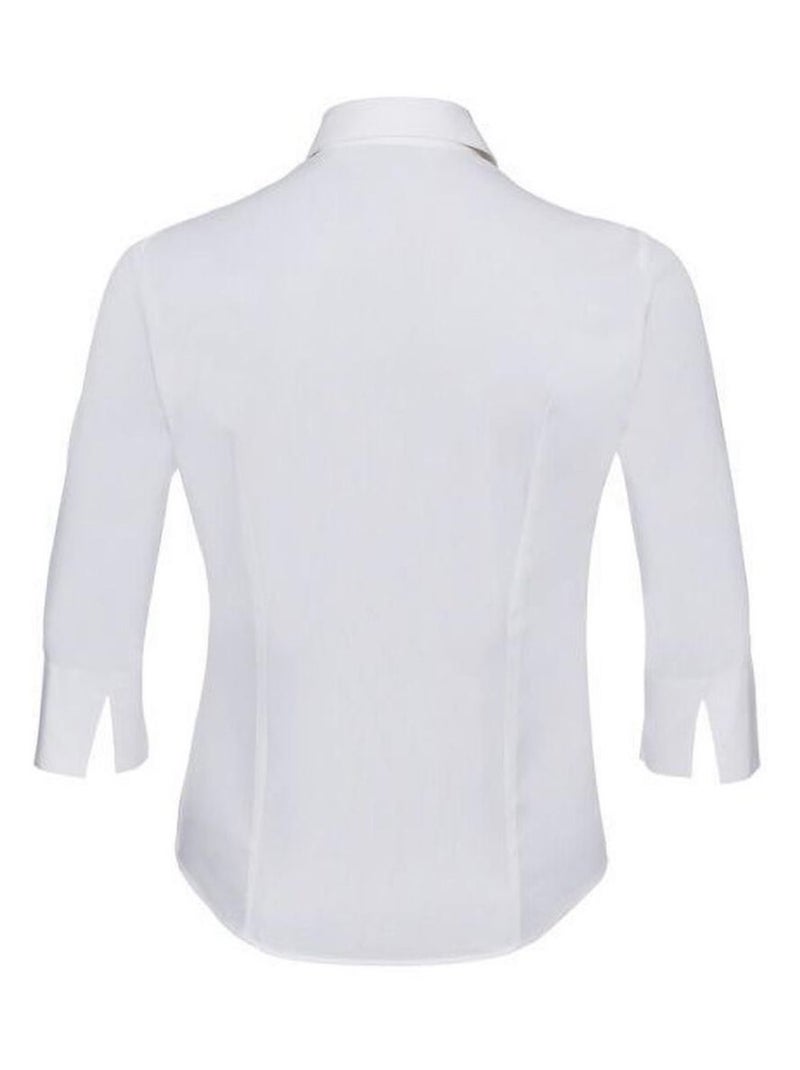 Russell Collection - Chemisier à manches 3/4 Blanc - Kiabi