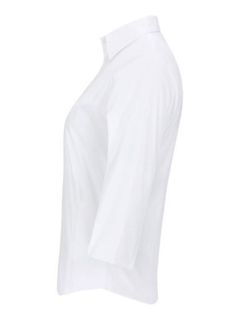 Russell Collection - Chemisier à manches 3/4 Blanc - Kiabi