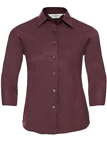 Russell Collection - Chemisier à manches 3/4