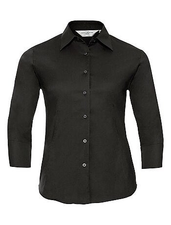 Russell Collection - Chemisier à manches 3/4