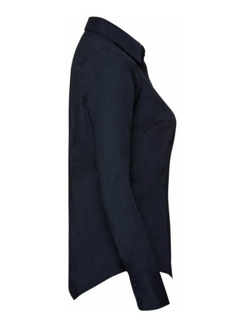 Russell Collection - Chemisier à manches longues en popeline - Kiabi