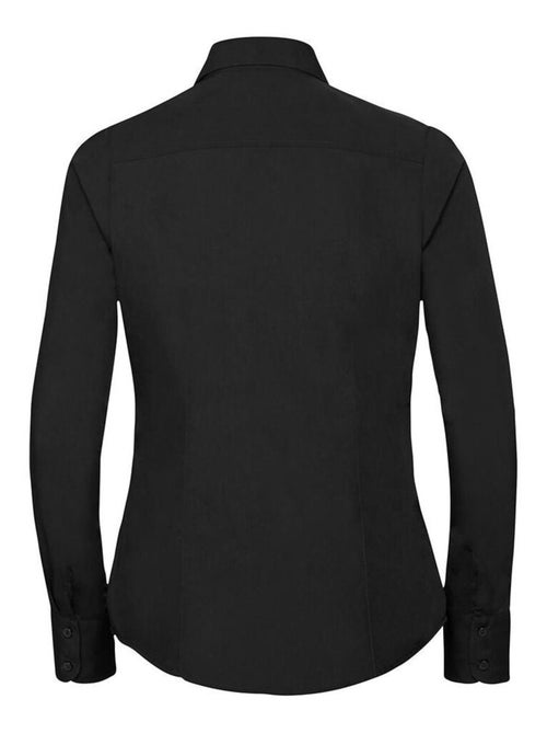 Russell Collection - Chemisier à manches longues en popeline - Kiabi