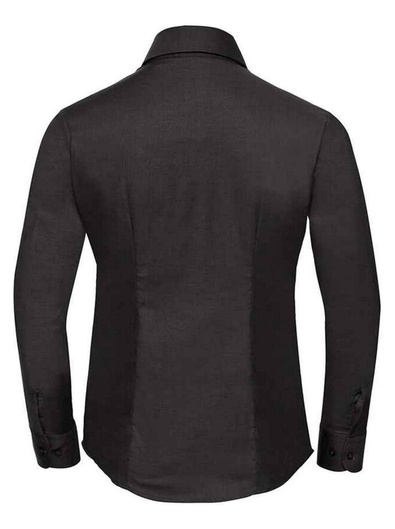 Russell Collection - Chemisier CLASSIC Noir - Kiabi