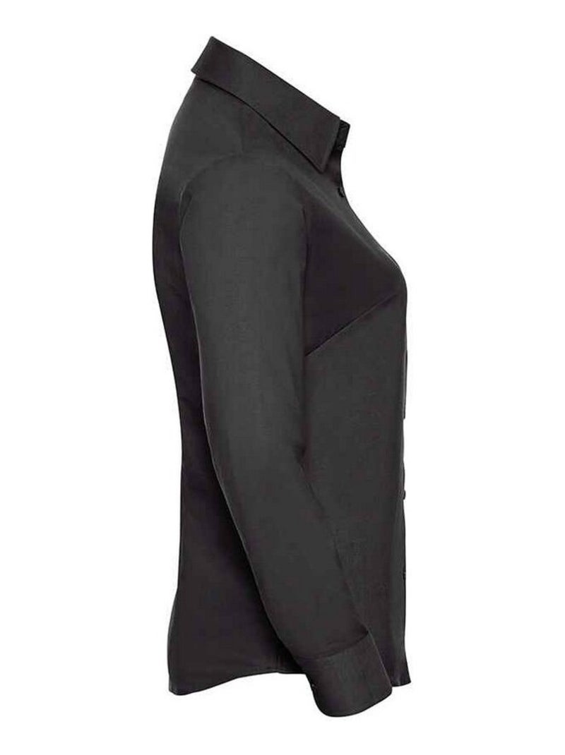Russell Collection - Chemisier CLASSIC Noir - Kiabi
