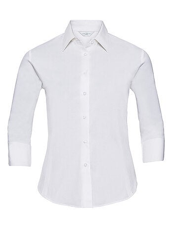 Russell Collection - Chemisier manches ¾