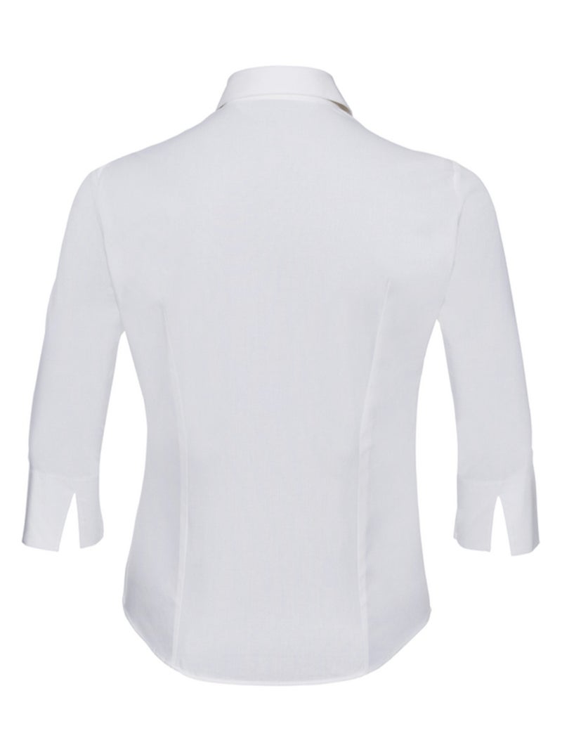 Russell Collection - Chemisier manches ¾ Blanc - Kiabi