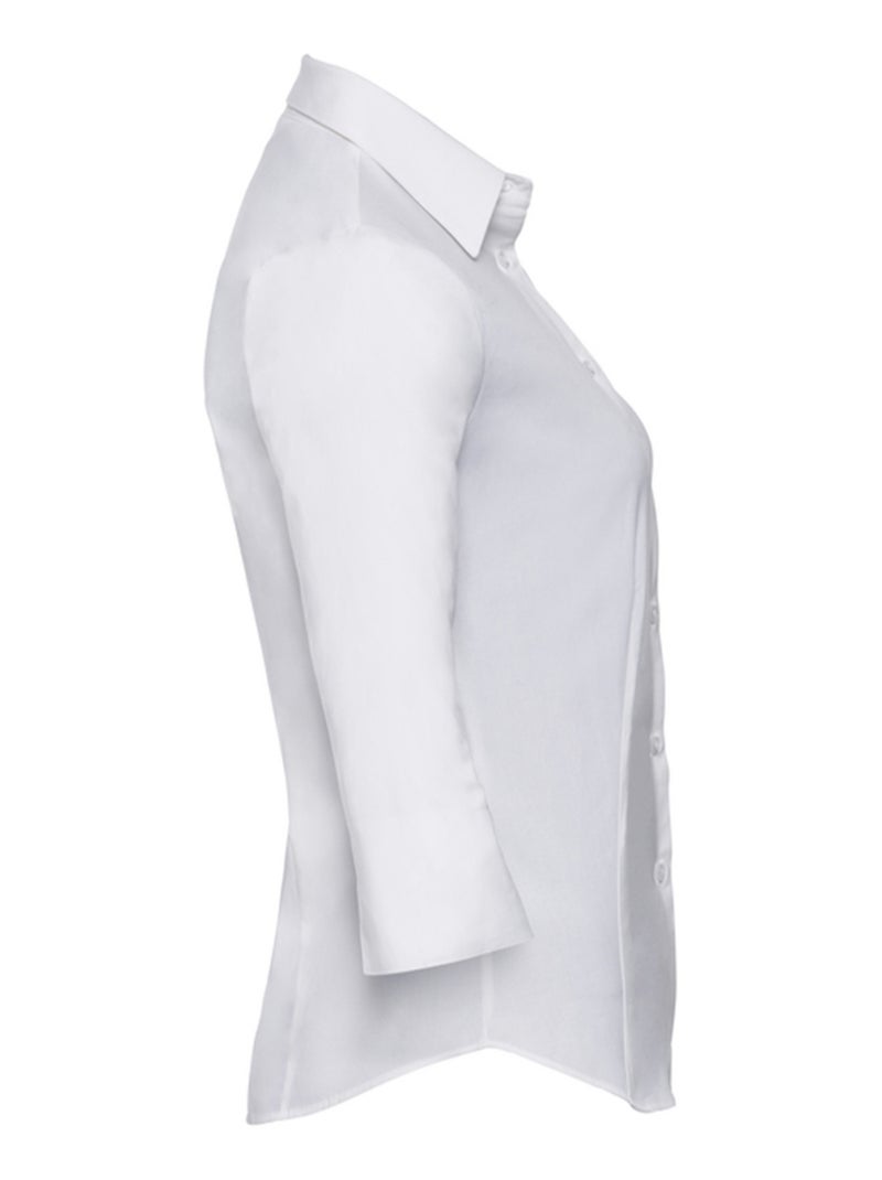 Russell Collection - Chemisier manches ¾ Blanc - Kiabi