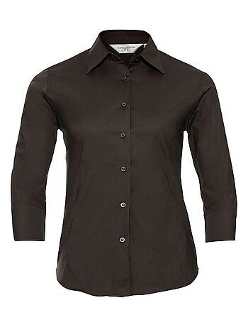 Russell Collection - Chemisier manches ¾