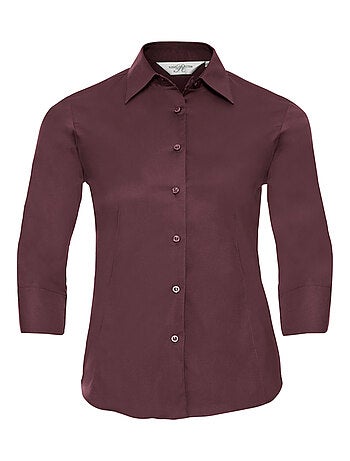 Russell Collection - Chemisier manches ¾