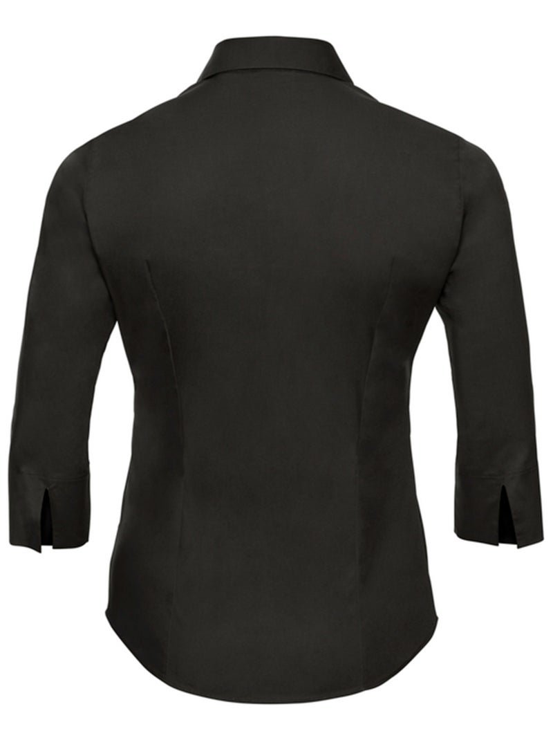 Russell Collection - Chemisier manches ¾ Noir - Kiabi