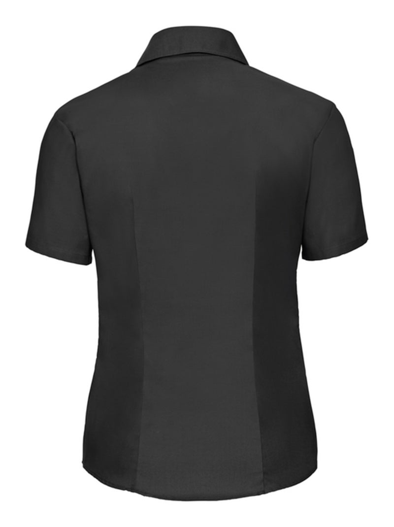 Russell Collection - Chemisier manches courtes CLASSIC Noir - Kiabi