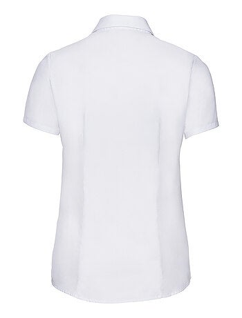 Russell Collection - Chemisier manches courtes motif/style uni