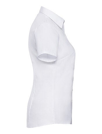 Russell Collection - Chemisier manches courtes motif/style uni