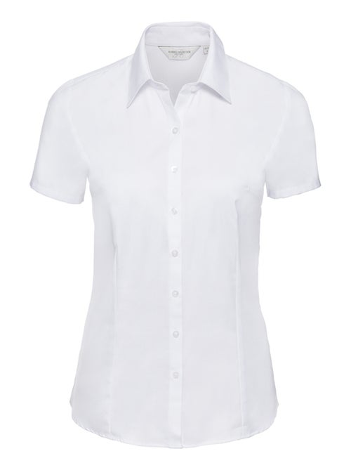 Russell Collection - Chemisier manches courtes motif/style uni - Kiabi