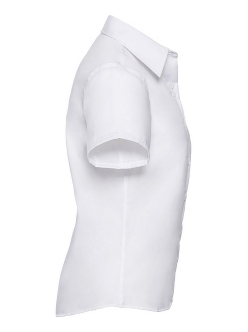 Russell Collection - Chemisier manches courtes ULTIMATE Blanc - Kiabi